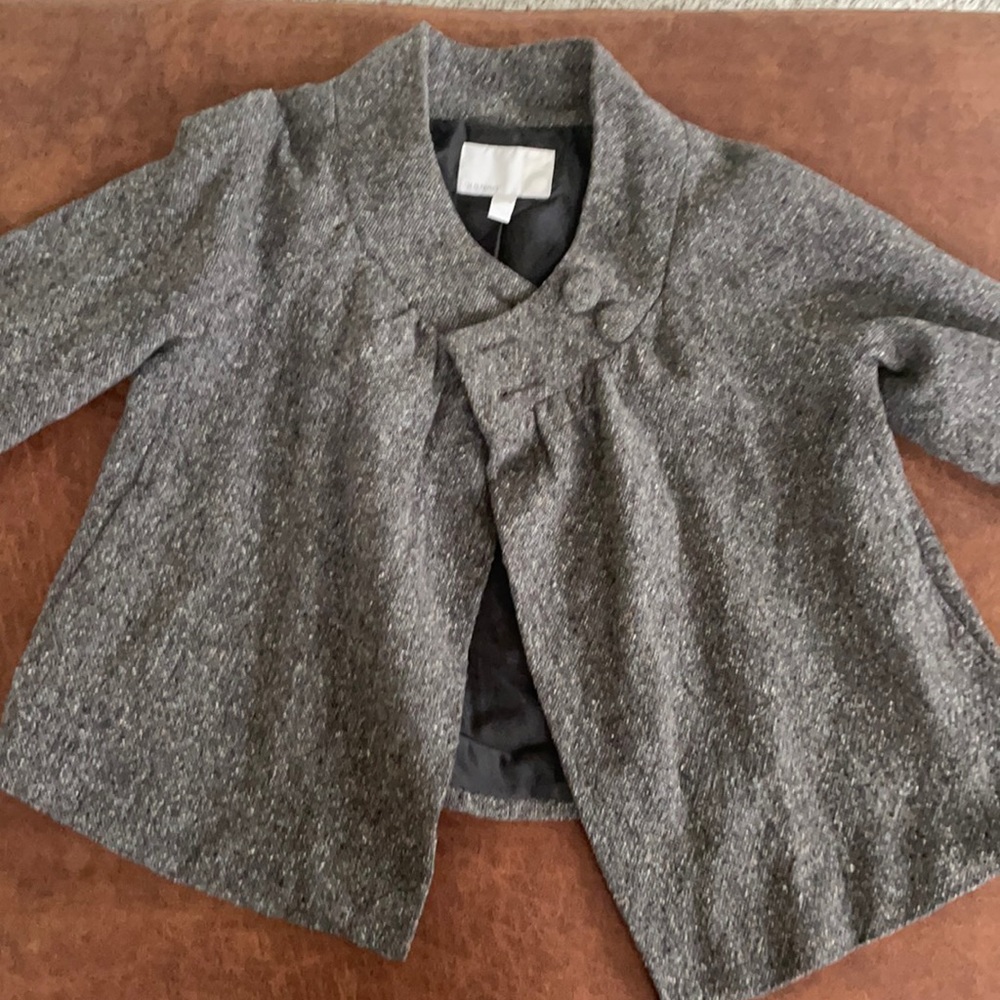 Old Navy Tweed Gray Jacket. Size M